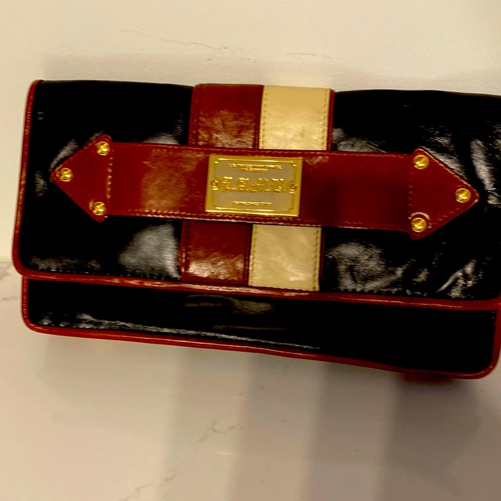 L.A.M.B. Leather Clutch